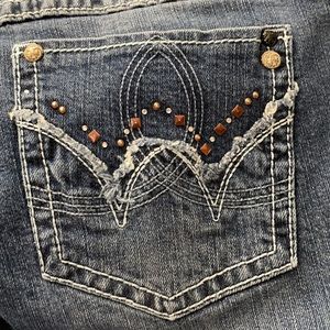 WRANGLER PREMIUM PATCH DENIM JEANS